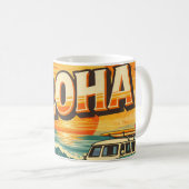 Aloha Beach Sunset Island Kaffeetasse (VorderseiteRechts)