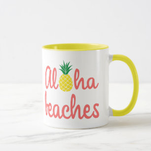 Aloha Beaches 11 oz Combo Tasse