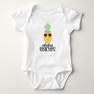 Aloha Beaches Ananas Baby Strampler