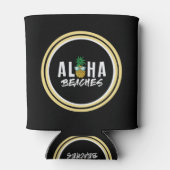 Aloha Beaches Ananas Dosenkühler (Rückseite)