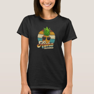 Aloha Beaches Ananas Sonnenbrille Aloha Hawaii Ha T-Shirt