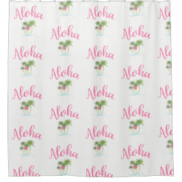 Aloha Beaches Hawaiianischer Sommer Cool Duschvorhang