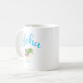 Aloha Beaches Hawaiianischer Sommer Kaffeetasse (Vorderseite Links)