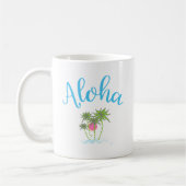 Aloha Beaches Hawaiianischer Sommer Kaffeetasse (Links)