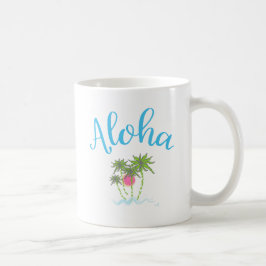 Aloha Beaches Hawaiianischer Sommer Kaffeetasse