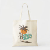 Aloha Beaches Hula Girl Hawaii Hawaii Retro Tragetasche (Vorne)