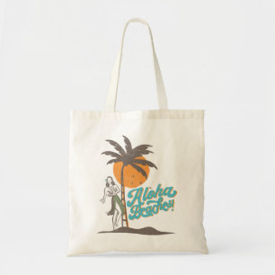 Aloha Beaches Hula Girl Hawaii Hawaii Retro Tragetasche