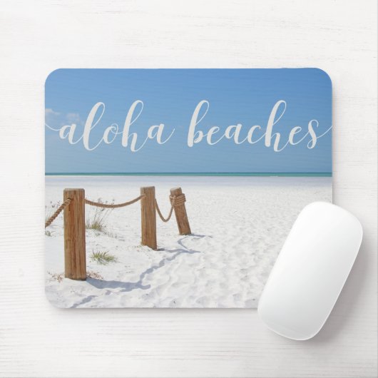 Aloha Beaches Mousepad (Mit Mouse)