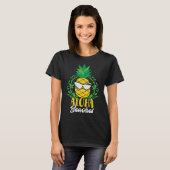 ALOHA Beaches  Sarcastic Pineapple Summer T-Shirt (Vorne ganz)
