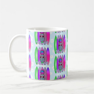 Aloha Beaches Tropical Surf Ananas Kaffeetasse