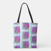 Aloha Beaches Tropical Surf Ananas Tasche (Rückseite)