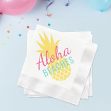 Aloha Beaches Tropical Yellow Pineape