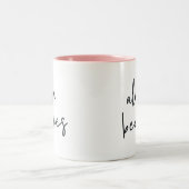 Aloha Beaches Zweifarbige Tasse (Mittel)