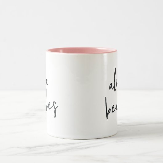 Aloha Beaches Zweifarbige Tasse (Mittel)