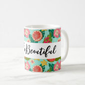Aloha Beautiful Keramik Tasse (VorderseiteRechts)