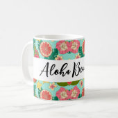 Aloha Beautiful Keramik Tasse (Vorderseite Links)