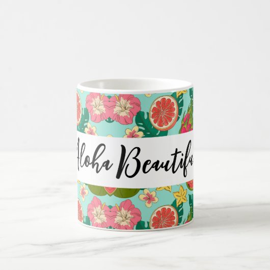 Aloha Beautiful Keramik Tasse (Mittel)