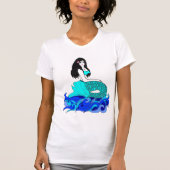 Aloha Behälter Meerjungfraudame T-Shirt (Vorderseite)