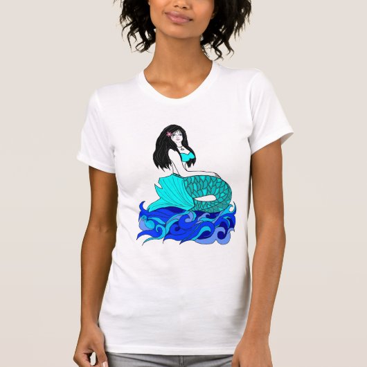 Aloha Behälter Meerjungfraudame T-Shirt (Vorderseite)