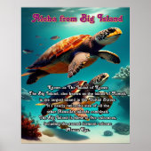 Aloha Big Island Hawaii Poster (Vorne)