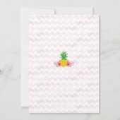 Aloha Birthday Einladung (Rückseite)