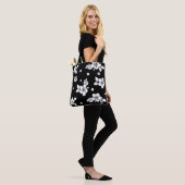 Aloha Black Classic Hawaiian Pattern Tasche (Am Model)