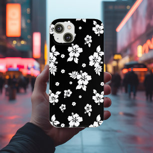 Aloha Black Classic Hawaiian Seamless Pattern Case-Mate iPhone Hülle