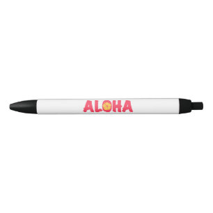Aloha Black Ink Pen Kugelschreiber