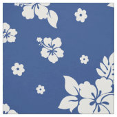 Aloha Blue Classic Hawaiian Seamless Pattern Stoff (Muster)