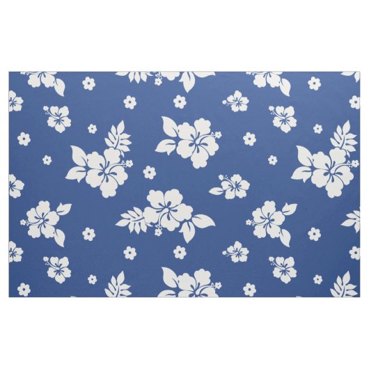 Aloha Blue Classic Hawaiian Seamless Pattern Stoff (Fat Quarter (45,7 x 55,9 cm))