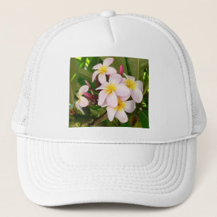 Aloha blüht hawaiischer Frangipani Plumerias Truckerkappe