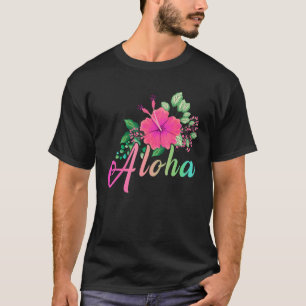 Aloha Blume Hawaii Hawaii Hawaii Island Sur T-Shirt