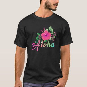 Aloha Blume Hawaii Hawaii Island Surf T-Shirt