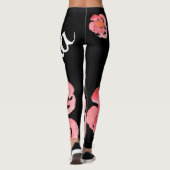 Aloha BlumenLeggings Leggings (Rückseite)