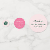 Aloha Brautparty Table Konfetti (Rückseiten)