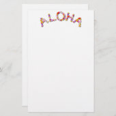 Aloha! Briefpapier (Vorne/Hinten)