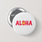 Aloha Button (Vorne & Hinten)