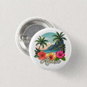 Aloha Button (Vorne & Hinten)