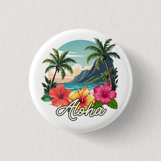 Aloha Button (Vorderseite)