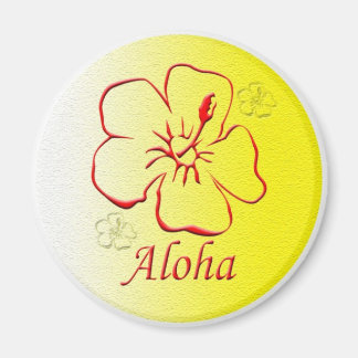 Aloha Button copy Magnet