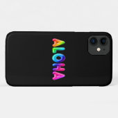 Aloha Case-Mate iPhone Hülle (Rückseite (Horizontal))