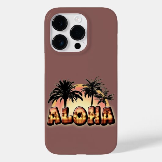 Aloha Case-Mate iPhone Hülle (Rückseite)