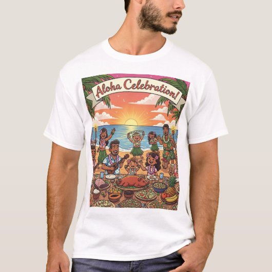 Aloha Celebration T-Shirt (Vorderseite)