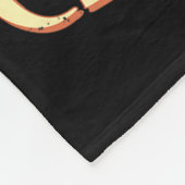 Aloha Christmas Santa Claus Surfing Hawaiian Mele  Fleecedecke (Ecke)