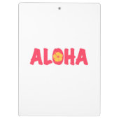 Aloha Clipboard Klemmbrett (Rückseite)