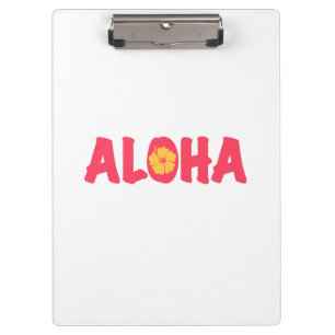 Aloha Clipboard Klemmbrett
