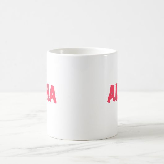 Aloha Coffee Tasse (Mittel)