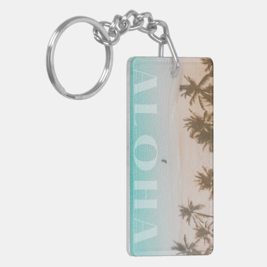 Aloha: Das tropische hawaiianische Paradies entkom Schlüsselanhänger (Vorderseite links)
