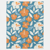 Aloha-Druck Fleecedecke (Vorderseite)