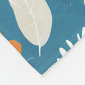 Aloha-Druck Fleecedecke (Ecke)
